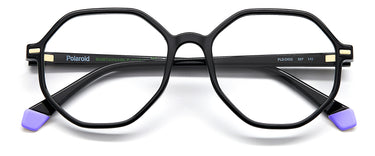 Premium Women Polaroid Eyeglasses: PLD D433 - Black(2) - SpecSMART Eye Clinic (Front View)